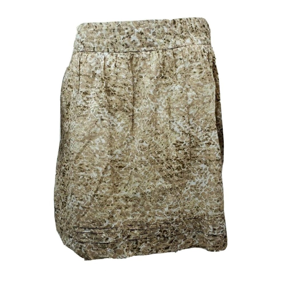 ANN TAYLOR LOFT Tan Skirt Size 6
